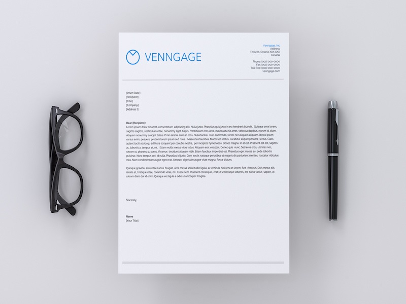 The need for With an excellent Letterhead