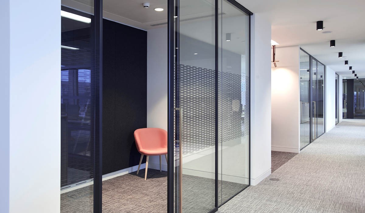 Frosted Glass Doors: A Modern Solution for Noise Reduction in Open-Concept Offices